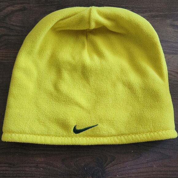 Nike Reversible Fleece Knit Cuffed Oregon Duck Beanie - Picture 3 of 6